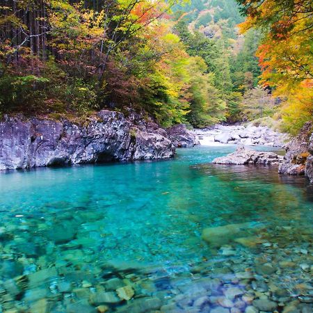 阿寺温泉 フォレスパ木曽あてら荘 Otel Okuwa Dış mekan fotoğraf