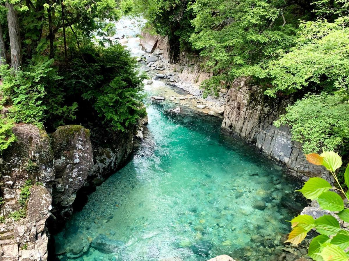 阿寺温泉 フォレスパ木曽あてら荘 Otel Okuwa Dış mekan fotoğraf