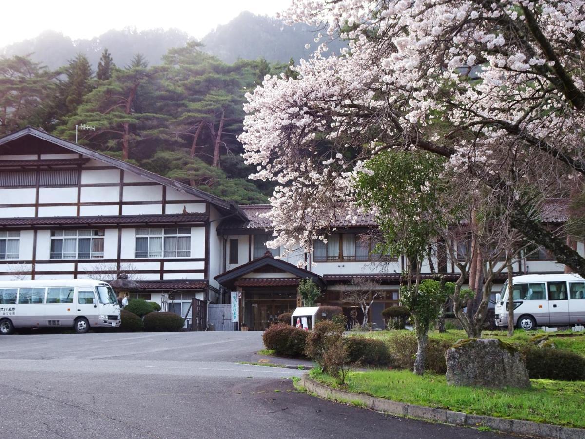 阿寺温泉 フォレスパ木曽あてら荘 Otel Okuwa Dış mekan fotoğraf