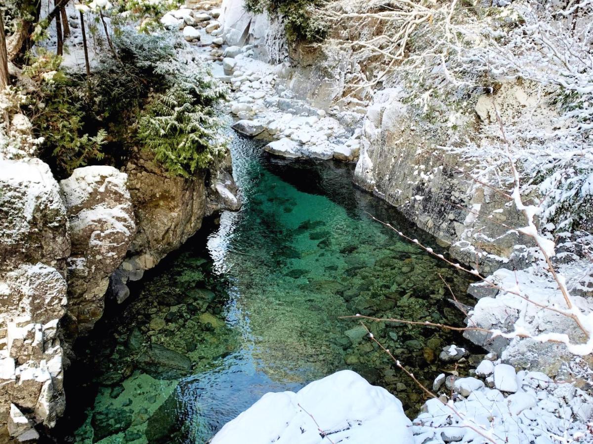 阿寺温泉 フォレスパ木曽あてら荘 Otel Okuwa Dış mekan fotoğraf