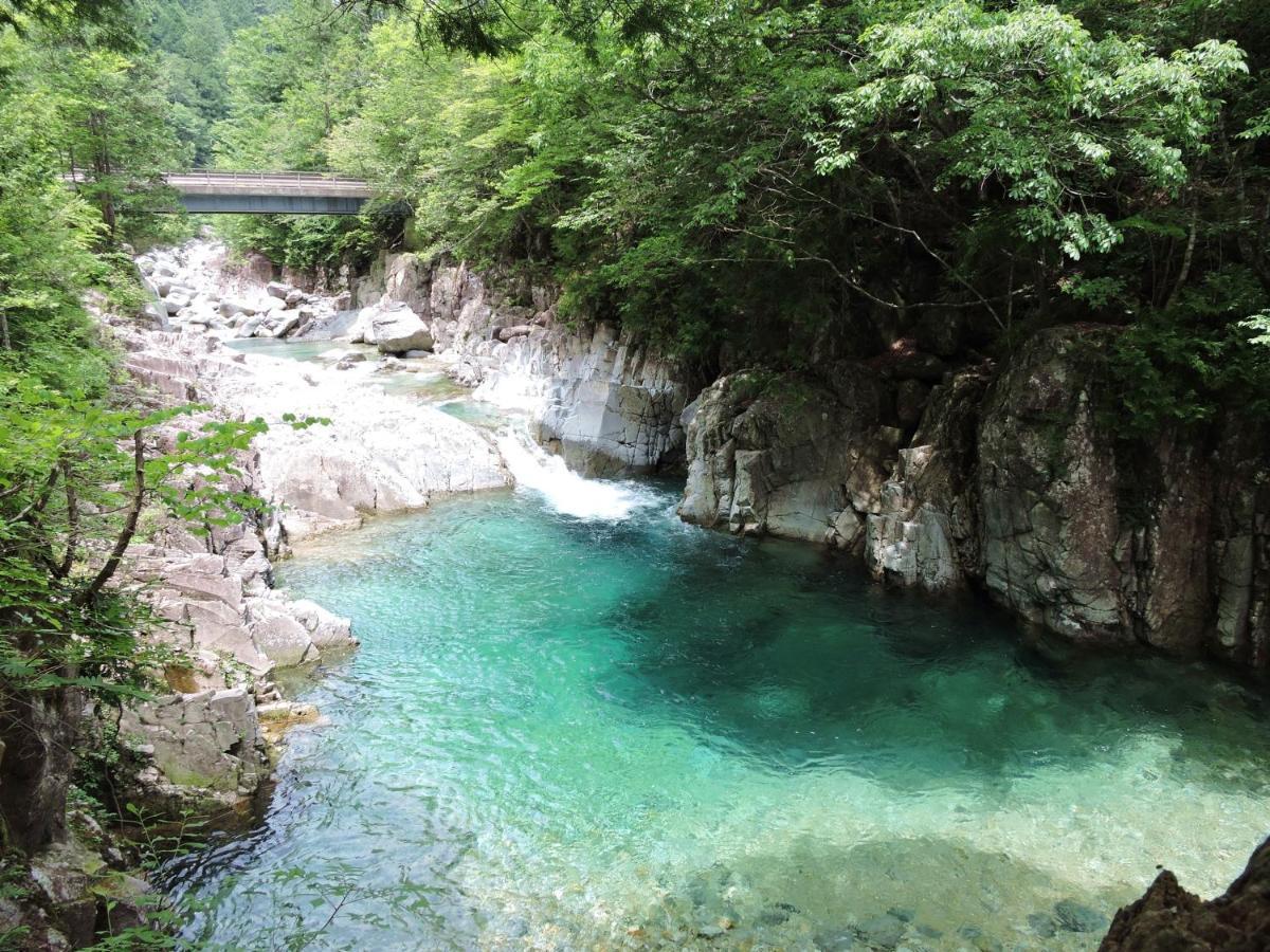 阿寺温泉 フォレスパ木曽あてら荘 Otel Okuwa Dış mekan fotoğraf