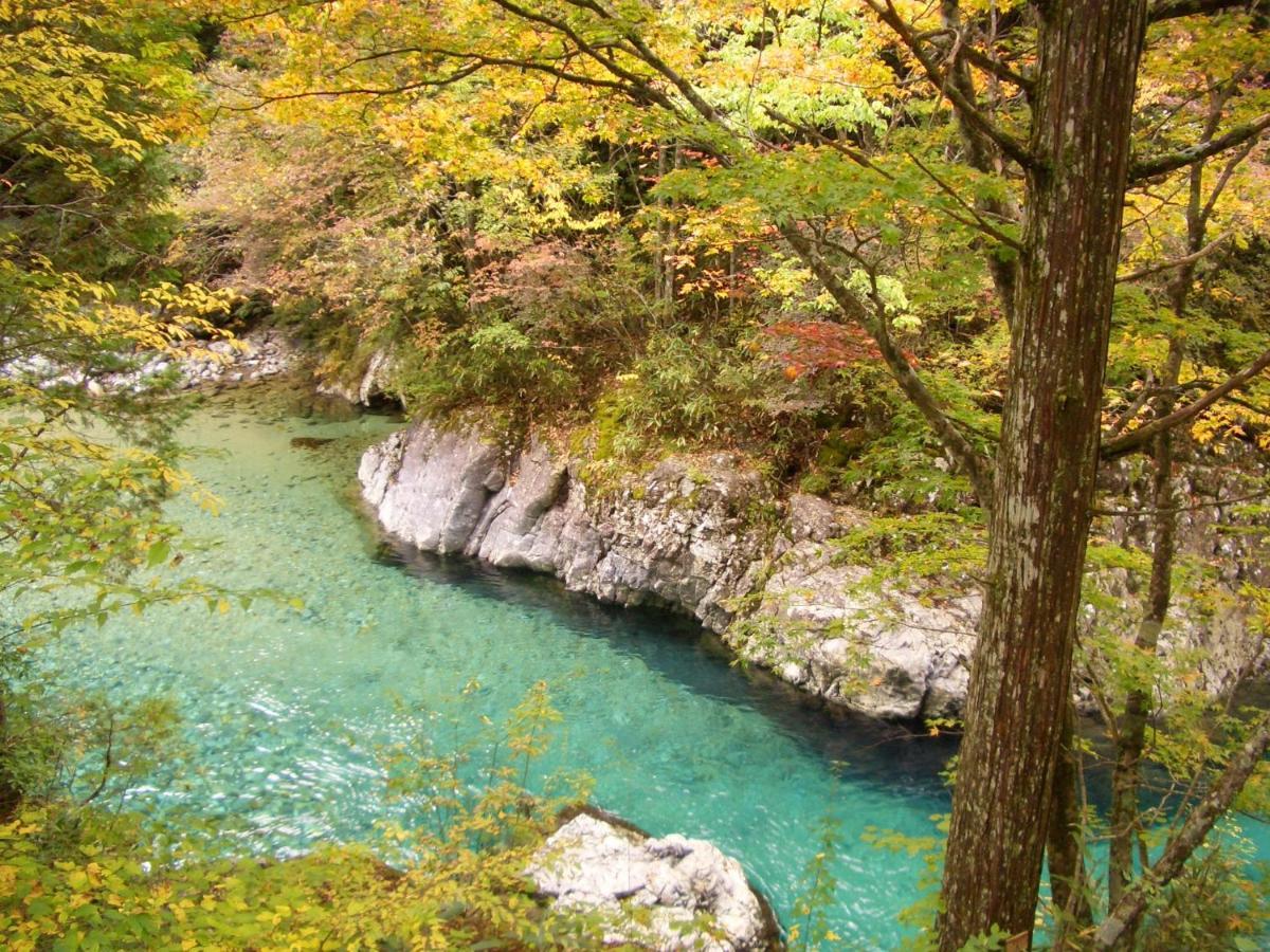 阿寺温泉 フォレスパ木曽あてら荘 Otel Okuwa Dış mekan fotoğraf