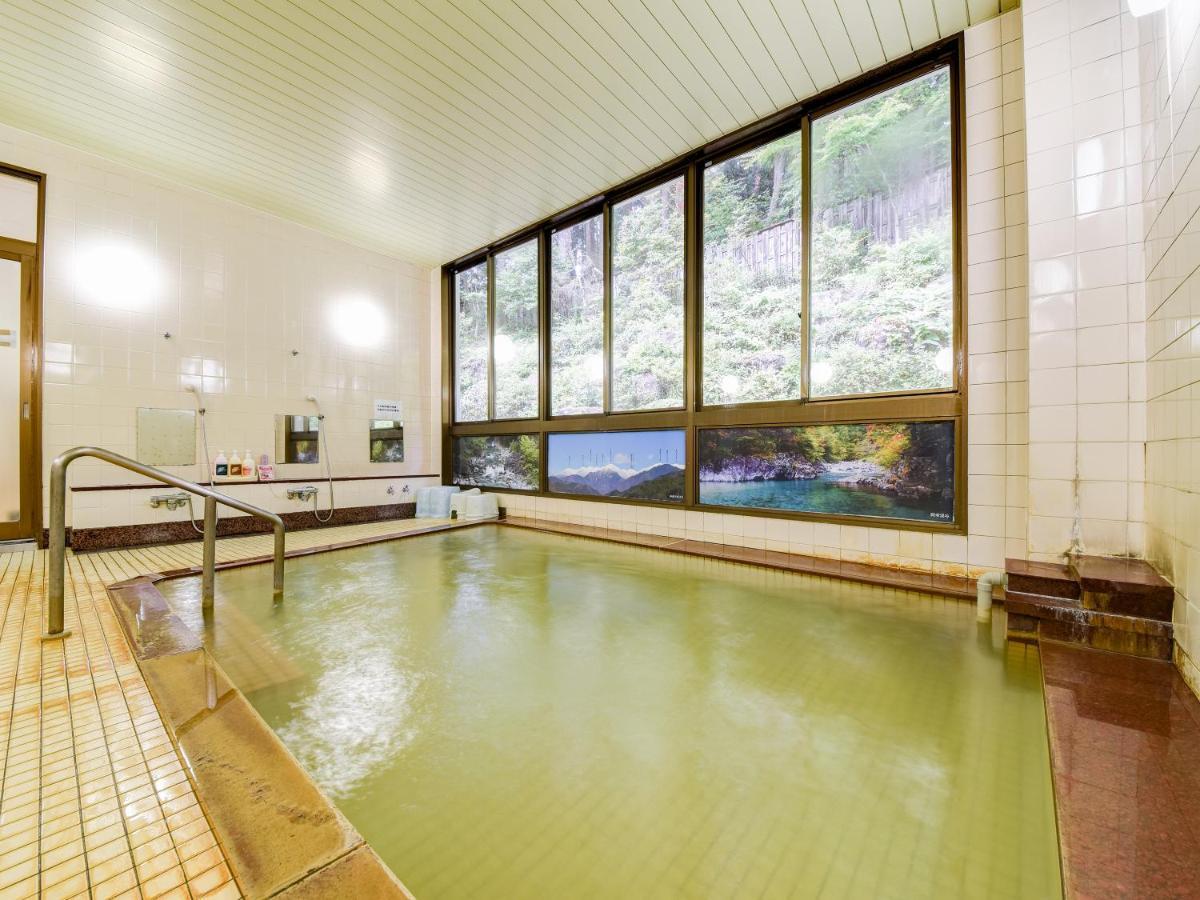 阿寺温泉 フォレスパ木曽あてら荘 Otel Okuwa Dış mekan fotoğraf
